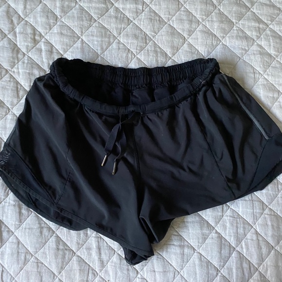 lululemon athletica Pants - Lululemon black Running athletic shorts